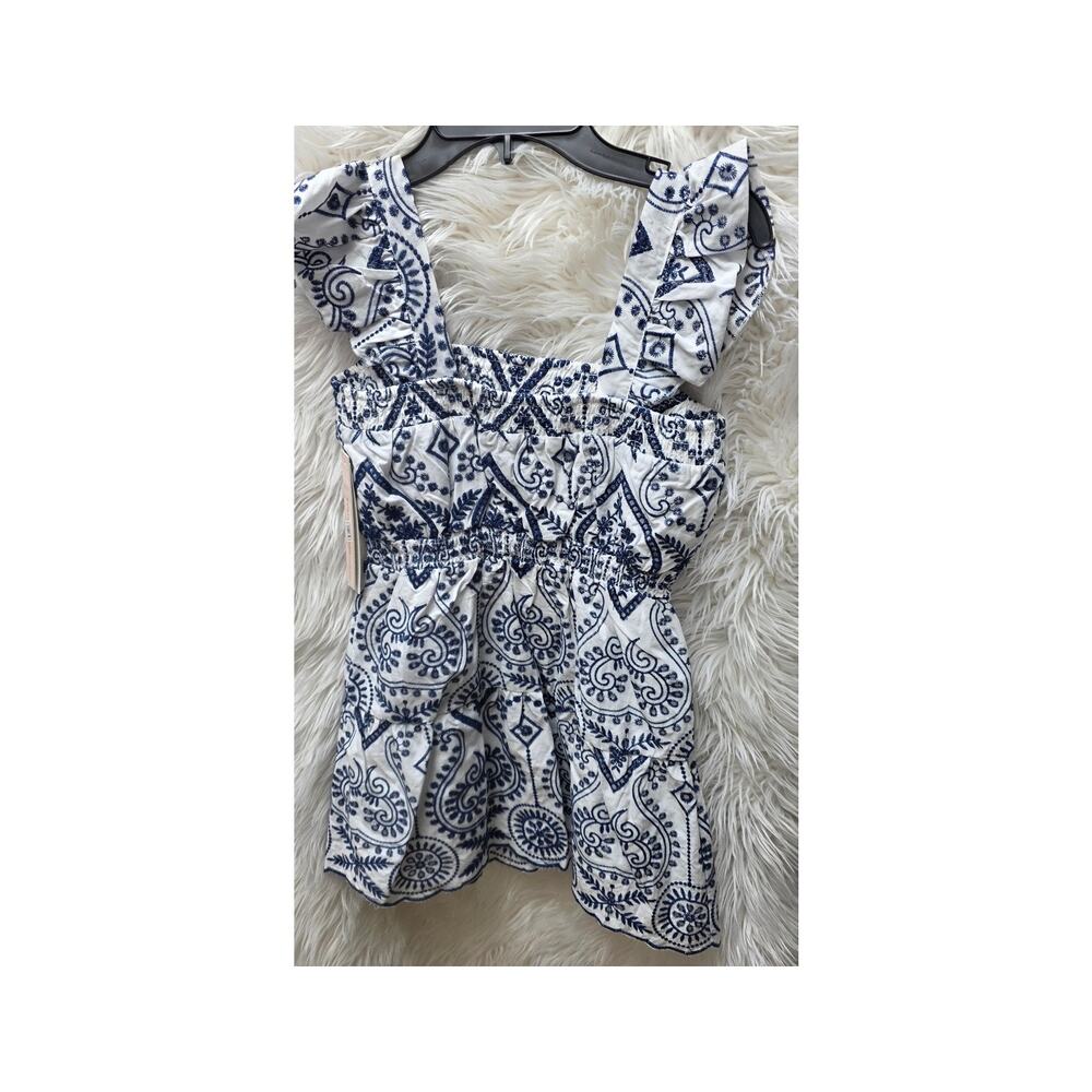 AQUA Girls' Embroidered Dress, Little Kid, Big Kid - Exclusive M 9/10 - Picture 8 of 9